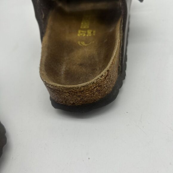 Birkenstock Sandals Womens 37 Arizona Leather Snake Print Narrow - Picture 9 of 10